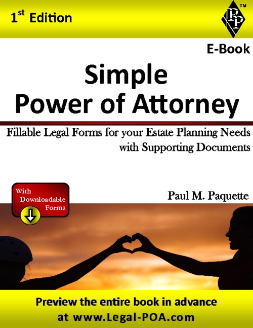Product picture Simple Power of Attorney  - Full Version