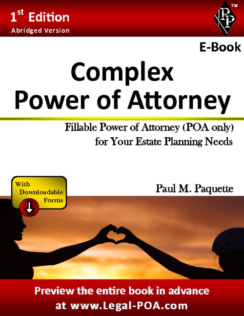 Product picture Complex Power of Attorney  - Abridged Version